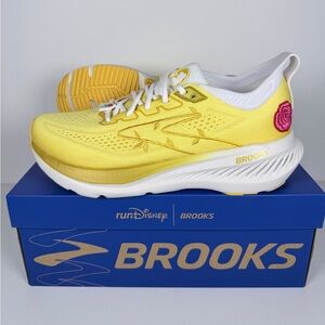 Brooks Glycerin 23 Belle Men 9.5 Run Disney Shoes Princess Belle Theme Womans 11
